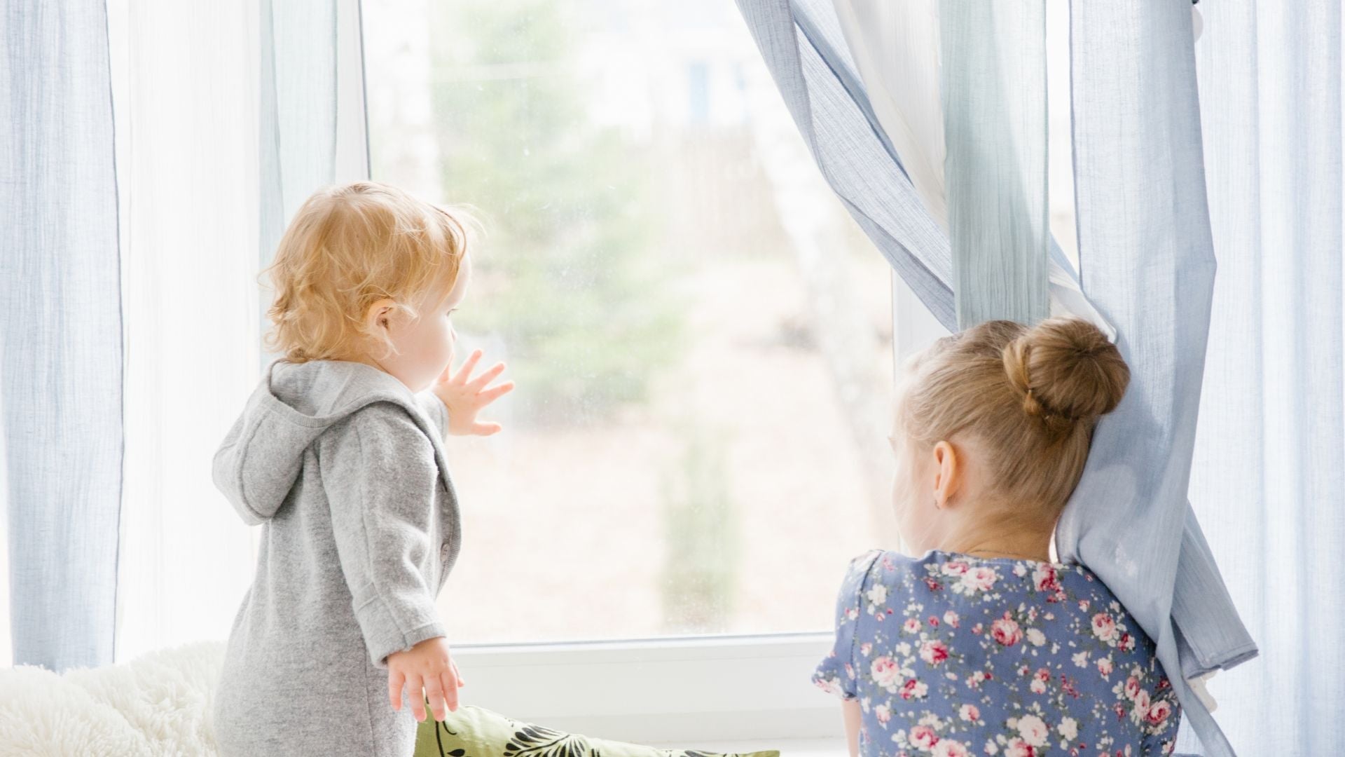 Layered sheer Curtains