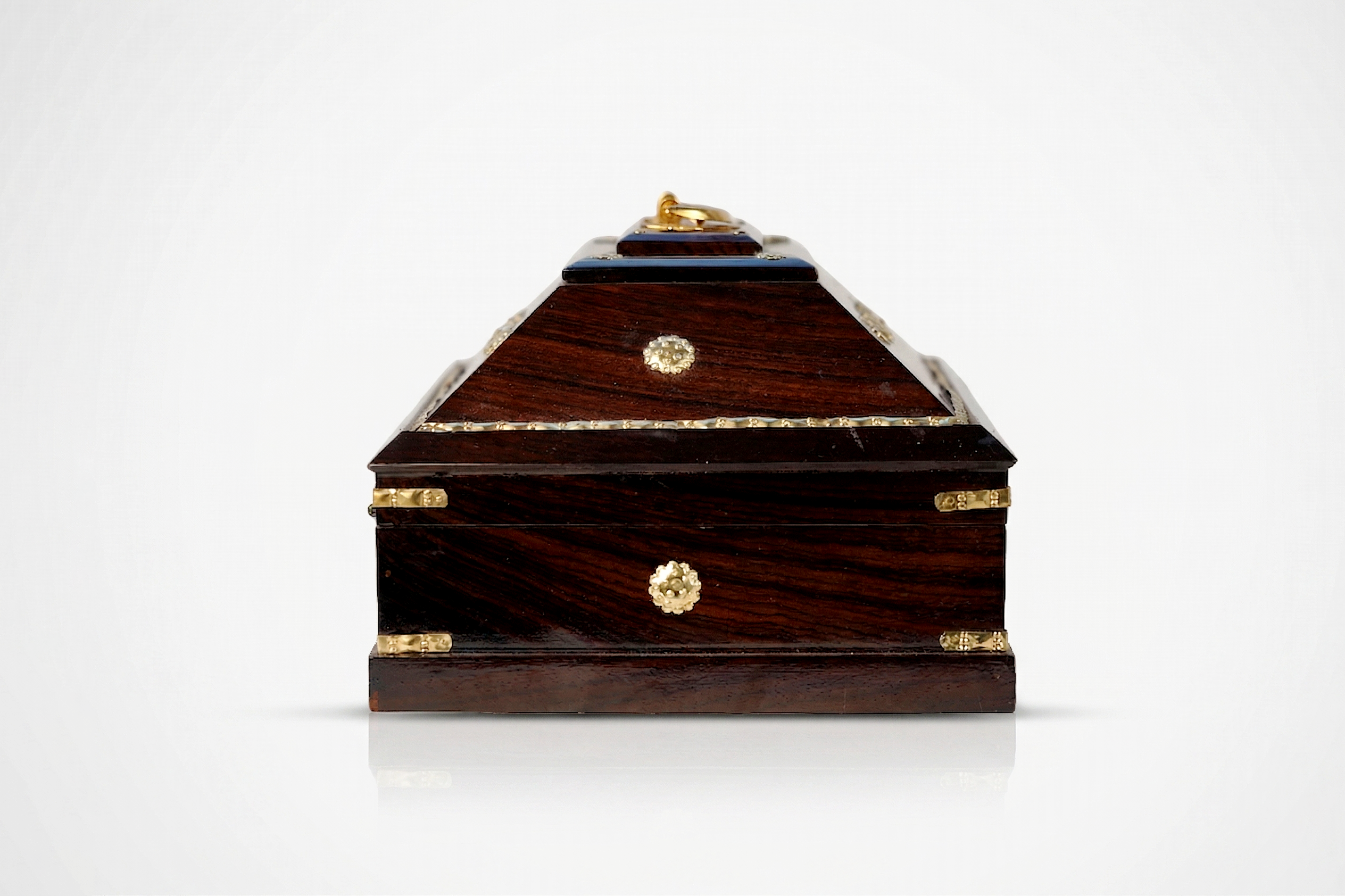 Jewel box Hand Made Kerala Traditional Netter Box Ornament Box Rosewood