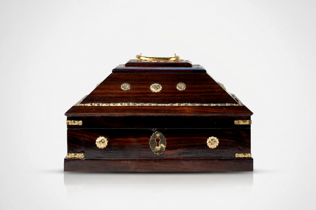 Jewel box Hand Made Kerala Traditional Netter Box Ornament Box Rosewood