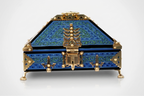 Nettoor boxJewellery Box with Intricate Patterns for Storing Jewellerie