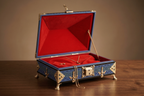 Nettoor boxJewellery Box with Intricate Patterns for Storing Jewellerie