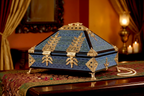Nettoor boxJewellery Box with Intricate Patterns for Storing Jewellerie