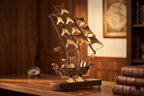 ship polished mix Solid Brass Handcrafted Replica