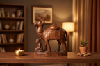 Wooden Carve Camel