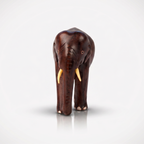 Rosewood Elephant Figurine for Home Decor